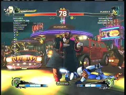 SSF4AE:  Rufus (SAULABIS)  vs.  M.Bison (followupURSF)  HD