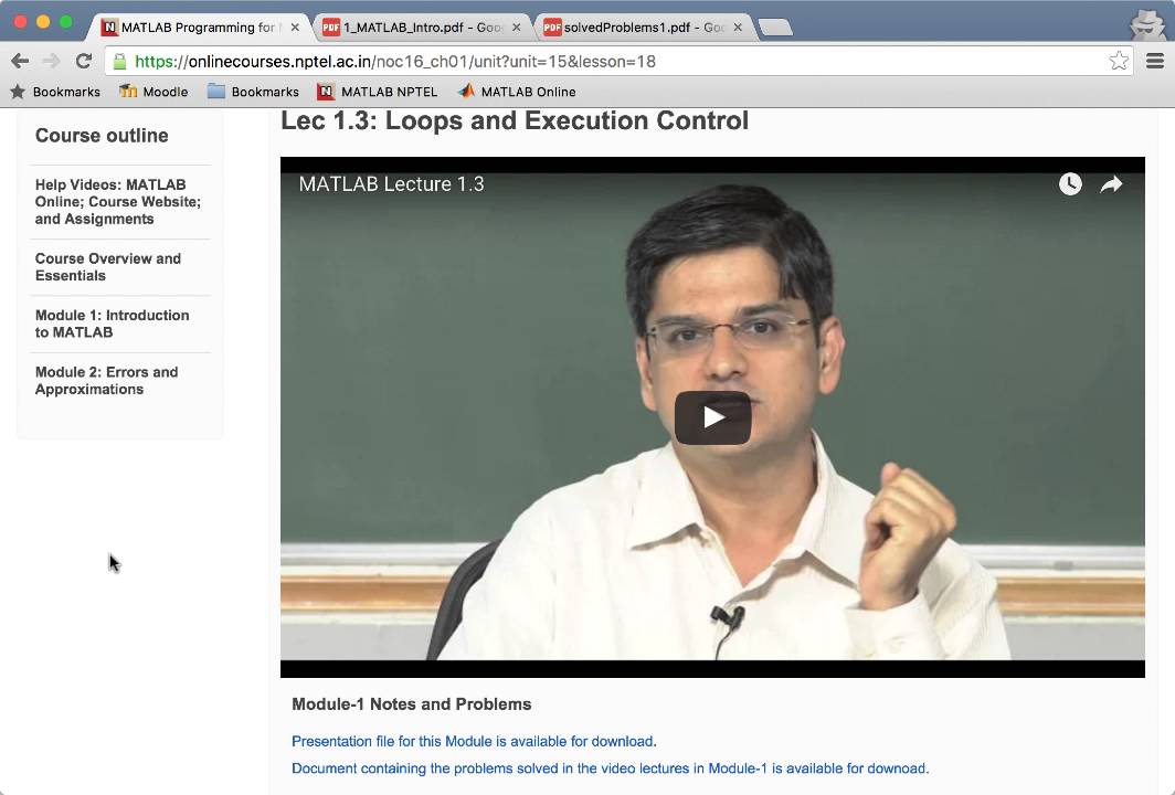 Accessing Course Website