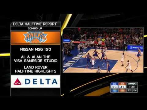 Kristaps Porzingis vs Golden State Warriors 31.01.2016 (14Pts)