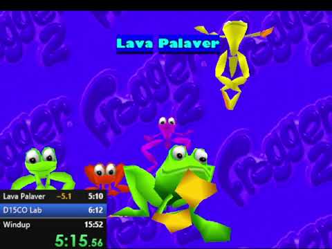 Frogger 2: Swampy's Revenge (PC) Any% Speedrun in 15:47