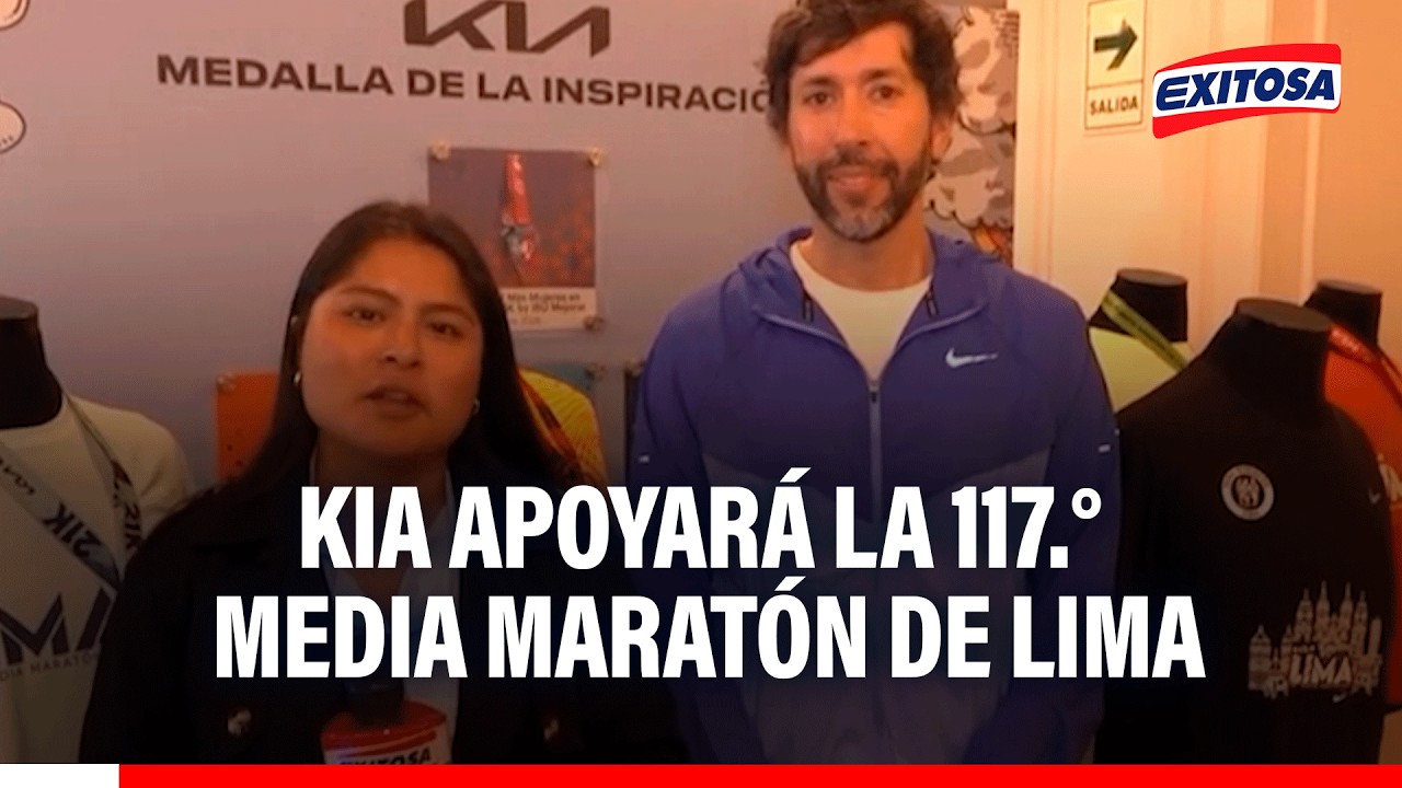 🔴🔵 KIA Perú acompañará por quinto año  la 117.° edición de la Media Maratón de Lima