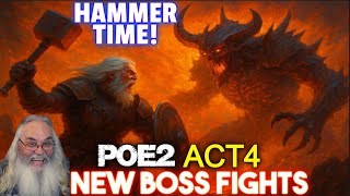 POE2 Warrior vs Act 4 Bosses | Epic Full Fights & Gameplay Action
