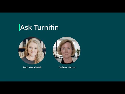 Watch #AskTurnitin Video