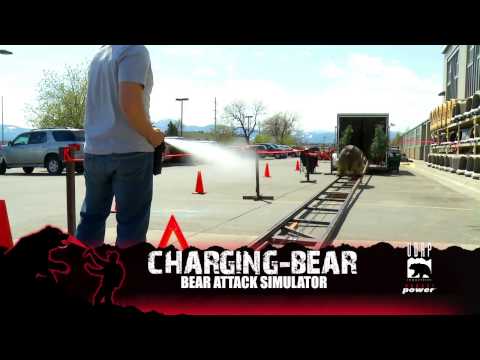 UDAP's Charging Bear - Bear Attack Simulator For Hands-On Bear Spray Training