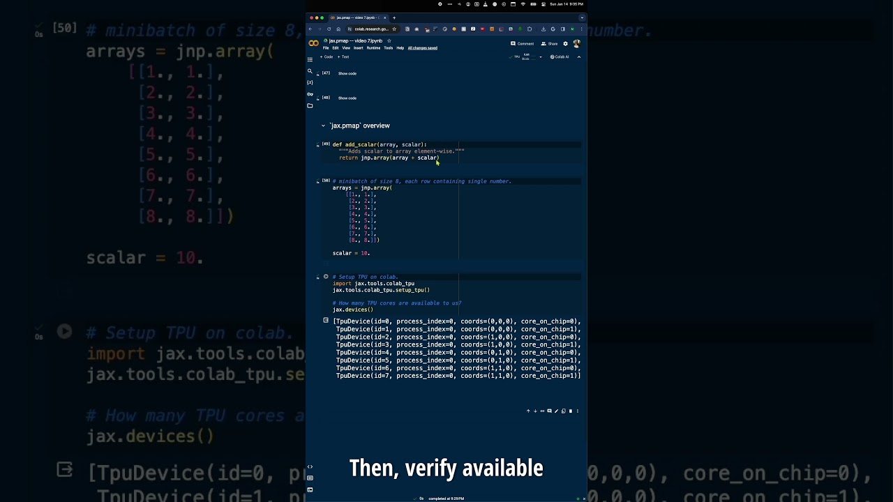 jax.pmap -- parallelize across many GPUs