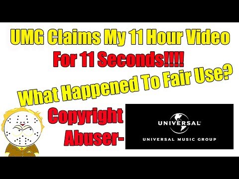 UMG Claimed My 11 Hour Walkthrough For 11 Seconds!!, Copyright Abuse Proof!