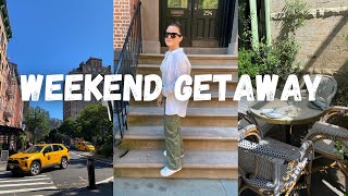 weekend getaway || picnic in Hoboken, brunch at Dante's NYC