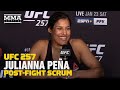 UFC 257: Julianna Pena Again Calls Out Amanda Nunes:  'She Doesn't Want To Fight Me' - MMA Fighting