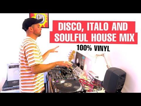 Disco, Italo and Soulful House Mix (100% Vinyl) with Theon Bower