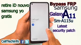 Samsung galaxy A11 Frp Bypass Google Account #Unlock Android10 #Frp  #A11#sm_A115U New Security 2021