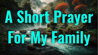 Lord God, Please touch my family with Your healing power & give them strength…#306