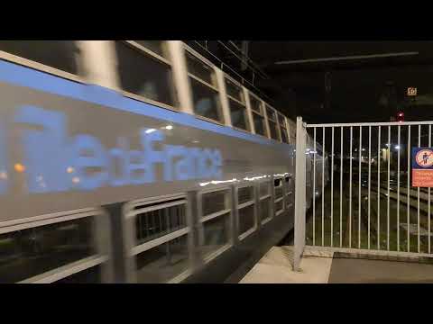 [RER D] Croisement de Z 20500 IDFM/Transilien en W en gare de Juvisy