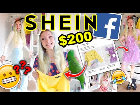 $200 shein haul | I bought every item from a shein facebook ad | shein try on haul 2020 ($200 SHEIN HAUL | I BOUGHT EVERY ITEM FROM A SHEIN FACEBOOK AD | SHEIN TRY ON HAUL 2020)