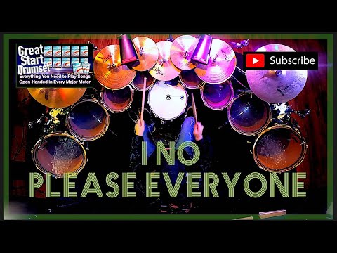 No Please Everyone -  6/8 Mirrored Kit Minute: Linear Squared - LARRY LONDON