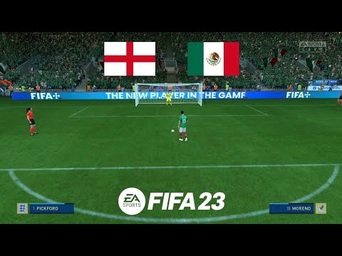 FIFA23- England vs Mexico full Match 2023