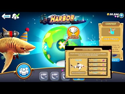 *New* HARBOR (NEW) L Shark Echo (Ichthyosaur) Live Event - Hungry Shark World