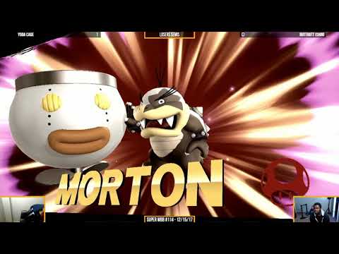 WBB #114 | Yoda Cage (Morton) vs Shin (Mewtwo) - Losers Semi Finals - Smash 4 Singles