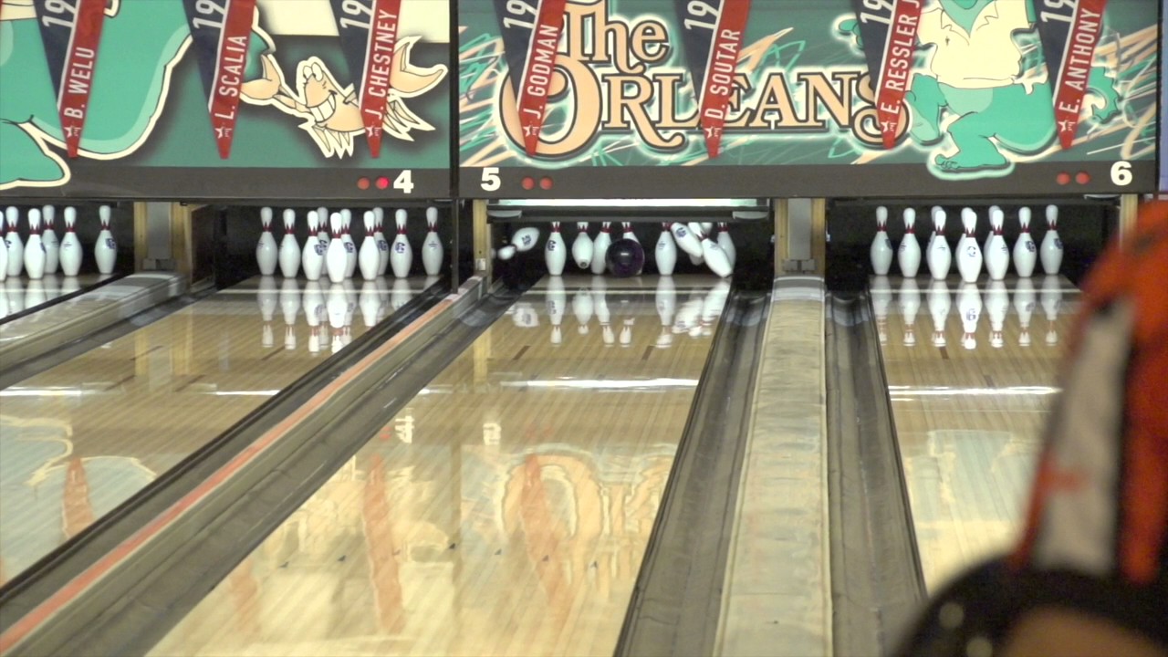 Pin Action Quiz: Where does the headpin go on a solid-9 hit?