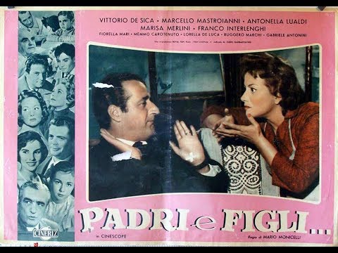Padri e figli (Fathers and Sons) - 1957 - Marcello Mastroianni & Vittorio De Sica