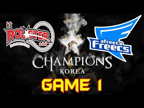 [LCK Summer 2017 W7D5] KT vs AFS Game 1 Highlights | KT Rolster vs Afreeca Freecs
