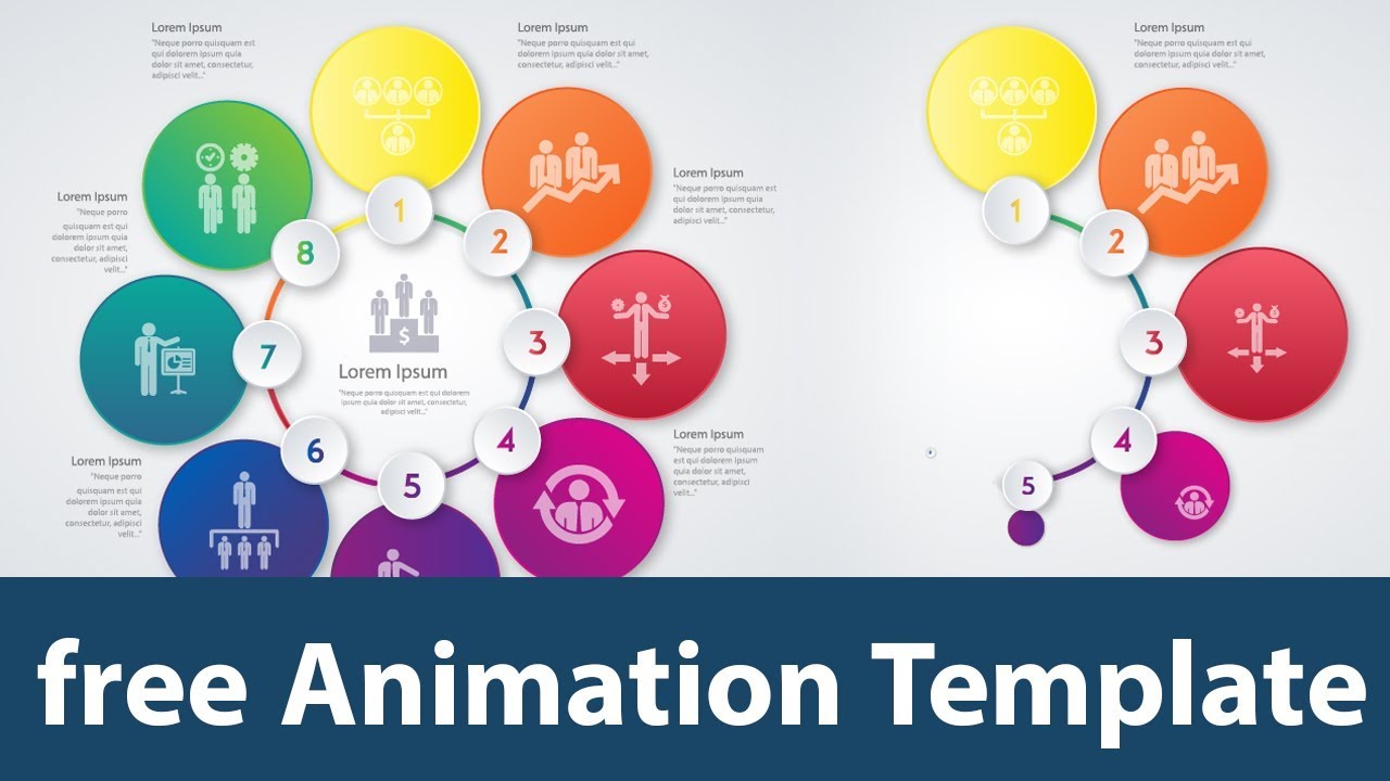 Business elements infographic Free Animation  Template - Adobe After Effects