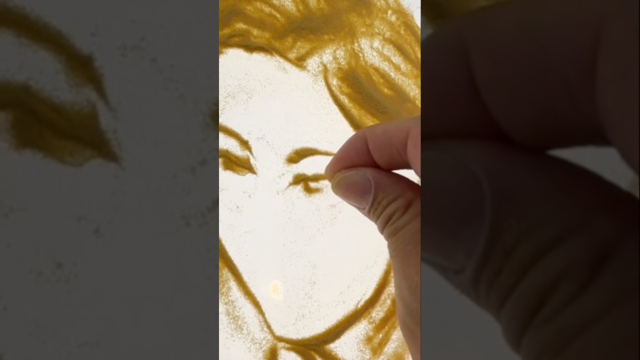 長尺の動画も投稿してるので見てください🙏 #サンドアーティストkohei #サンドアート #art #drawing