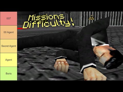 Ranking All Missions In GoldenEye 007 Based On Difficulty