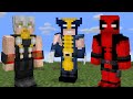 I remade every mob into Superheroes in Minecraft