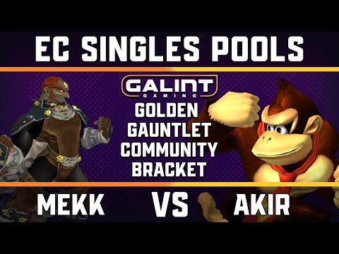 Mekk (Ganondorf) vs Akir (Donkey Kong) - East WR4 - Golden Gauntlet Community Bracket
