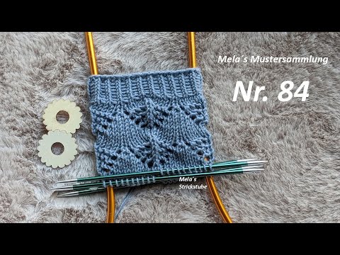 Sock pattern no. 84 - knitting patterns in rounds / lace pattern / lace pattern