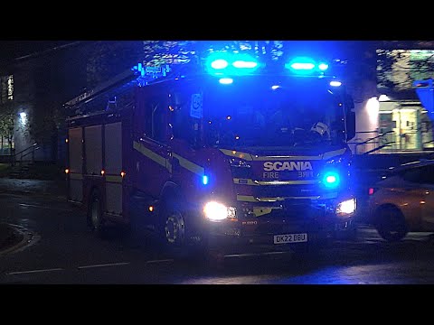 Toxteth Emergency One Scania Rescue Pump Turnout | Merseyside fire & Rescue Service