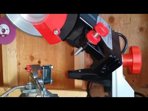 CBN Grinding Wheel On My Oregon 520 120 Bench Grinder