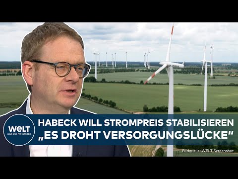 Video Thumbnail: DEUTSCHLAND: Hohe Kosten durch Netzausbau! Robert Habeck plant Stabilisierung beim Strompreis