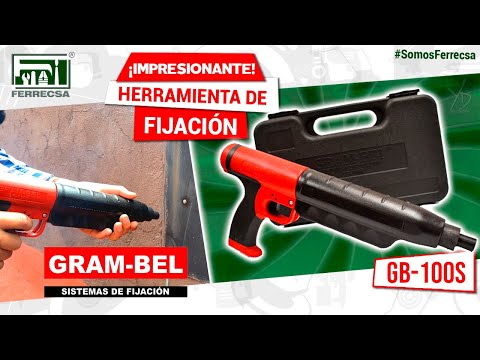 INCREÍBLE Herramienta de Fijación💥GB-100S GRAM-BEL (SILENCIADA)🔥 (DEMOSTRACIÓN)