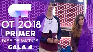 &quot;VIVIR&quot; - JULIA y DAVE | Primer pase de micros Gala 4 | OT 2018