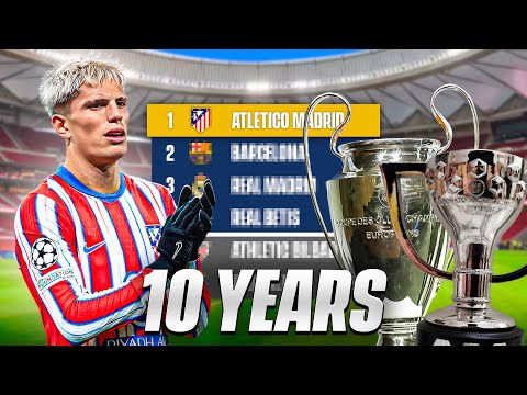 I Spent 10 Years Rebuilding Atletico Madrid In FM24!