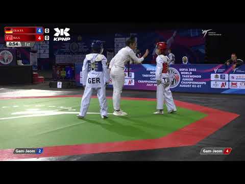 420 Round of 16 Girls  37kg GER CELIK Ela eylul TUR GUL Eda