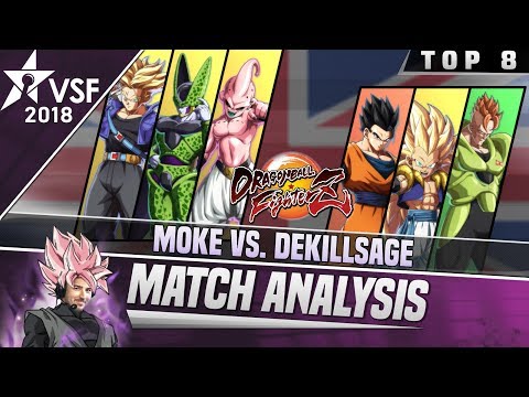 DBFZ Match Analysis: VSFighting 2018 Top 8 - Moke vs. Dekillsage