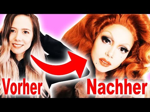 Ich werde zur DRAG QUEEN geschminkt - HEFTIGSTES MAKEOVER