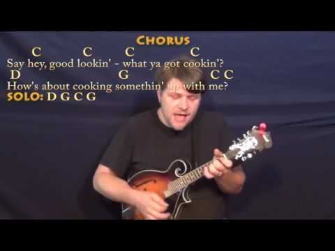 Hey Good Lookin' (Hank Williams) Mandolin Cover Lesson in C with Chords/Lyrics