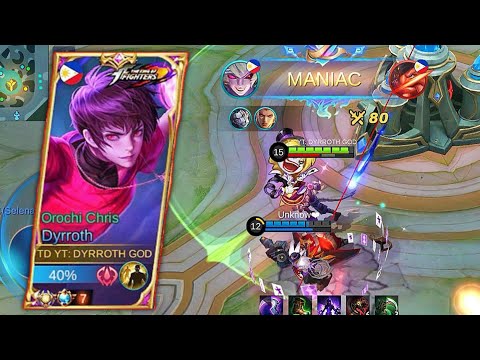 DYRROTH SUPREME BADGES AUTO MANIAC! | TOP GLOBAL DYRROTH 🔥