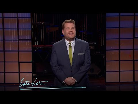 ジェームズ・コーデン、カリフォルニアの水不足について語る (James Corden on California's Water Shortage)