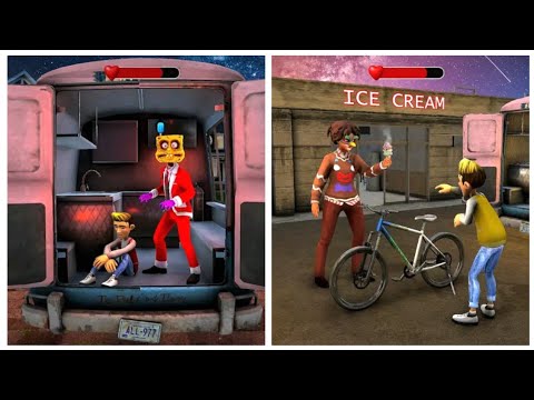 Playing Hello Scary Sponge Ice Scream Neighbor: Full Gameplay