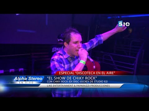 ESPECIAL "DISCOTECA EN EL AIRE" EL SHOW DE CHIKY ROCK. (((Sonido Stereo))) Live Lima Perú