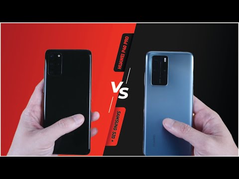 Samsung S20 Plus vs Huawei P40 Pro | Video test Display, Fingerprint, SpeedTest, Camera Comparison