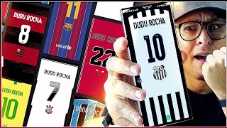 Seu TIME FAVORITO no Celular como papel de parede (wallpaper) FICA TOP.  #Shorts