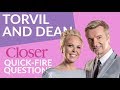 Torvill And Dean Quick Fire Confessions Dancing On Ice 2018 Closer Online