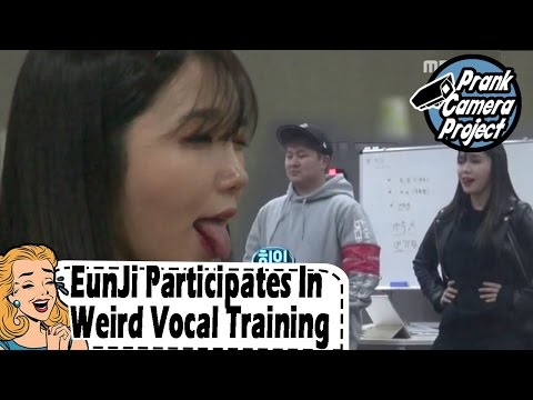[Prank Cam Project | Apink's Jeong Eun Ji] She Joins Weird Vocal Training 20170423