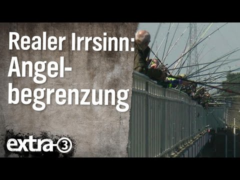 Realer Irrsinn: Auswurfbegrenzung für Angler auf dem Rügendamm | extra 3 | NDR