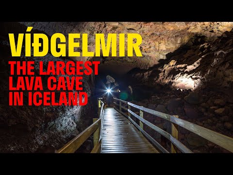 Víðgelmir - the largest lava cave in Iceland